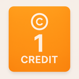 1 crédit Crehistor