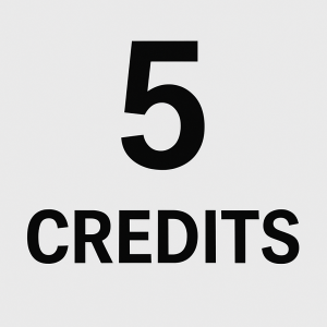 Pack of 5 Credits